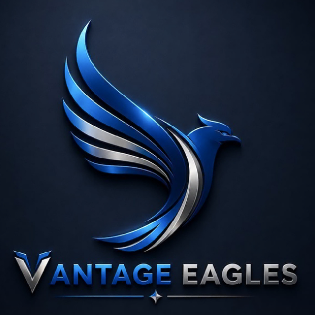 VANTAGE EAGLES — Cecile Villacorta's insurance mentorship team logo